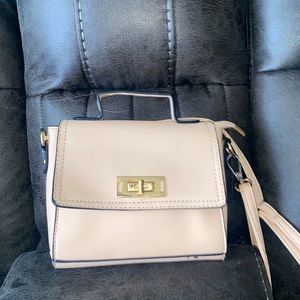 Blush pink clutch/crossbody purse